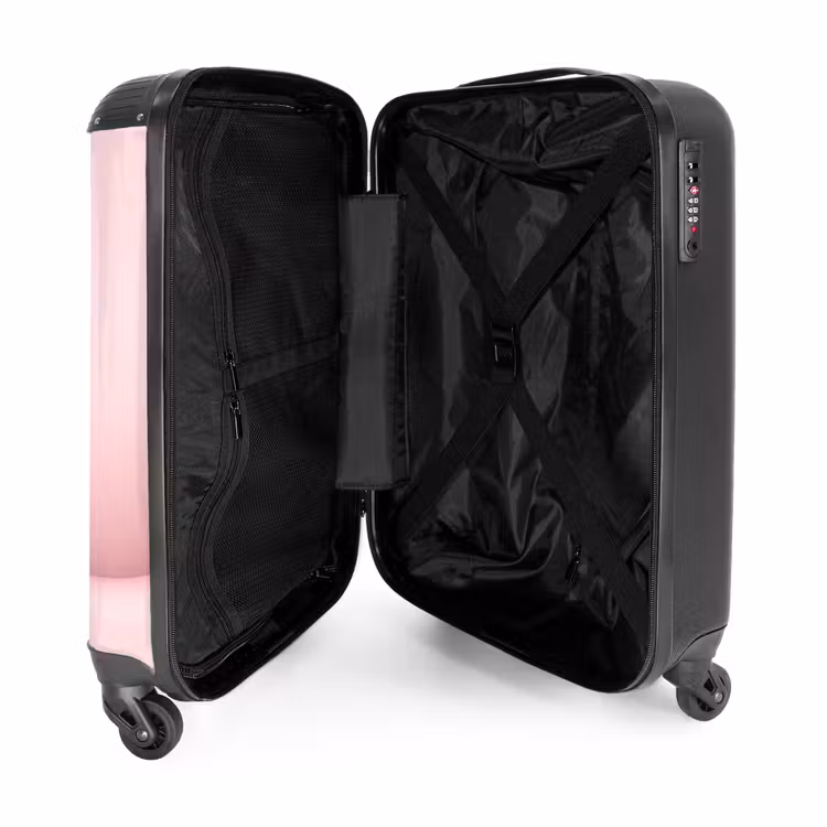Suitcase with name - Pink Hustler — 5
