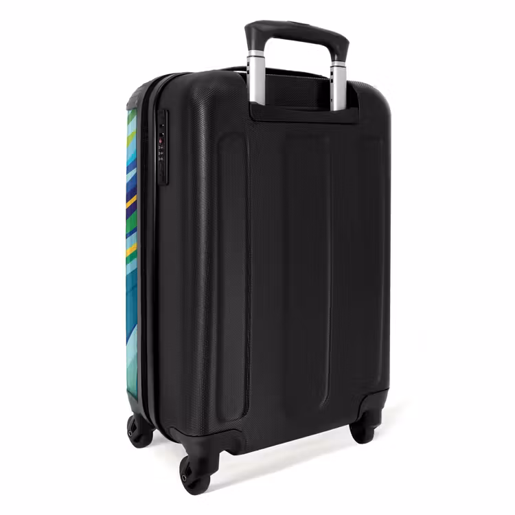 Suitcase with name - Retro racer — 4