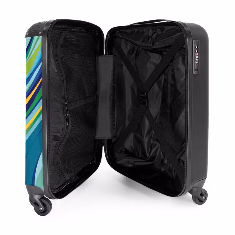 Suitcase with name - Retro racer — 5