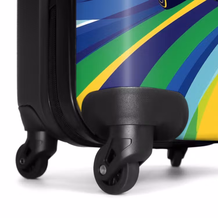 Suitcase with name - Retro racer — 7