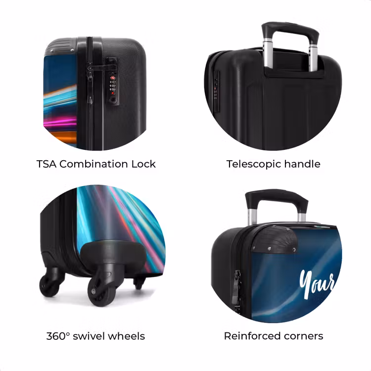 Suitcase with name - Spectrum speedster — 8