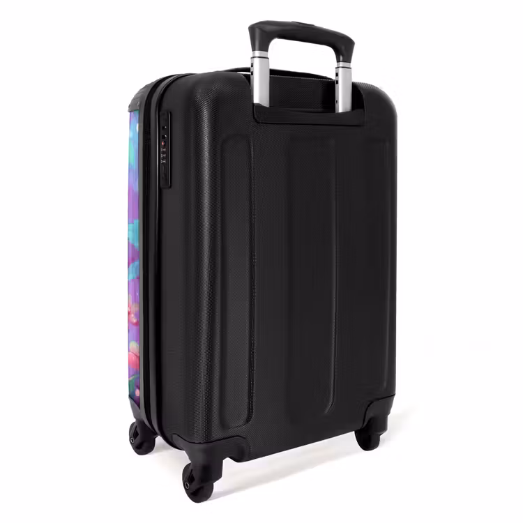 Suitcase with name - Stunning butterfly — 4