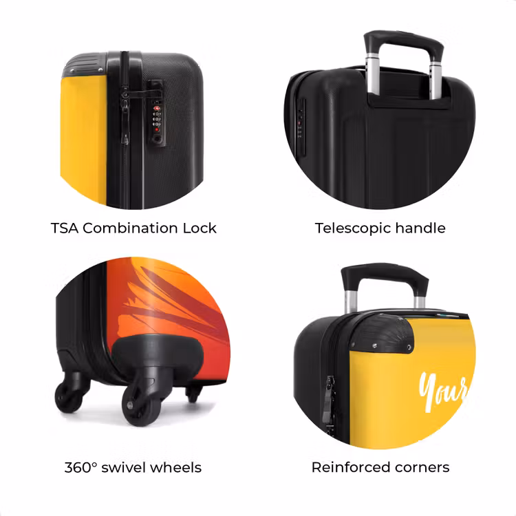 Suitcase with name - Sunbeam sprinter — 8