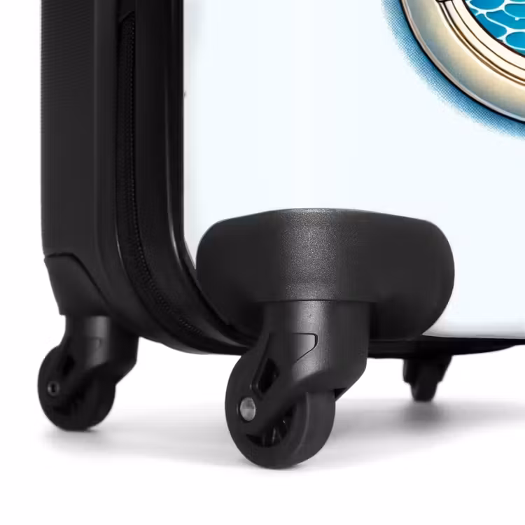 Suitcase with name - Tropic turtle — 7