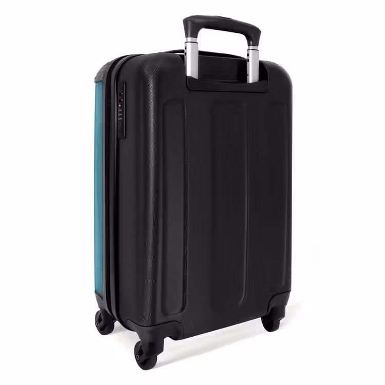 Suitcase with name - Turquoise tornado — 4
