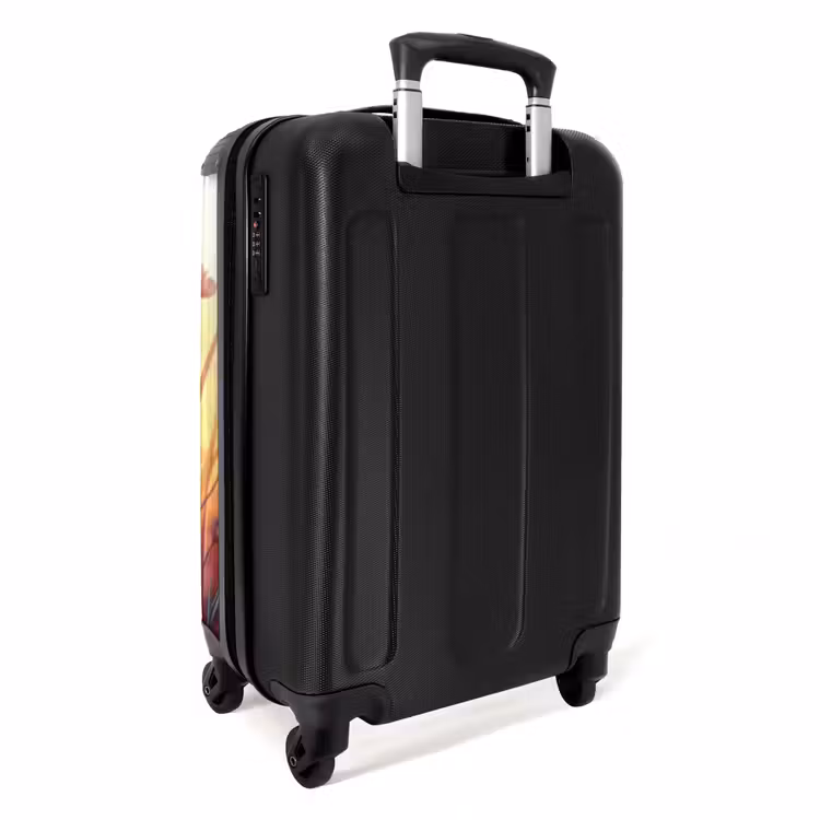 Suitcase with name - Valerio butterfly-like — 4