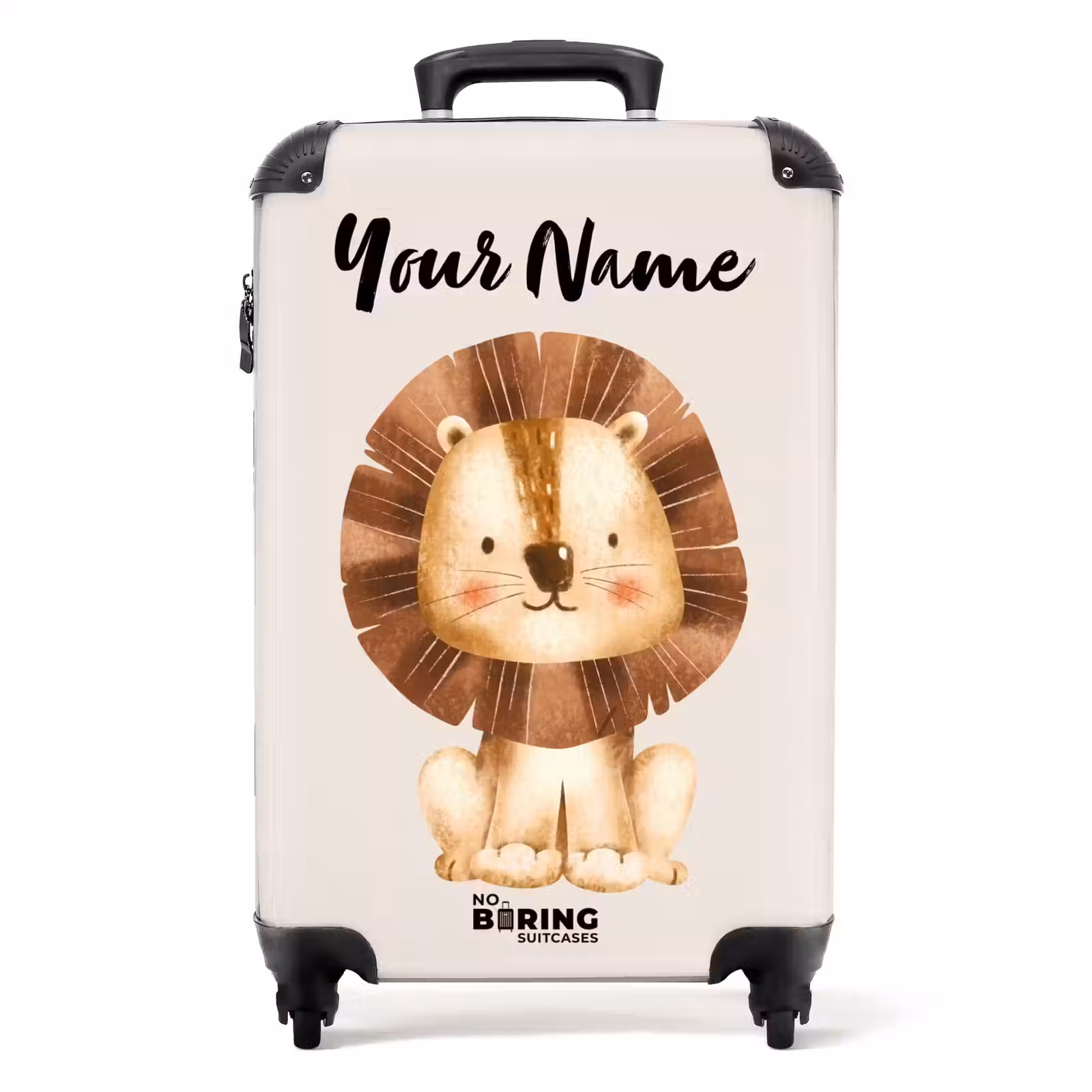Suitcase with name - Lamar Lion — 1