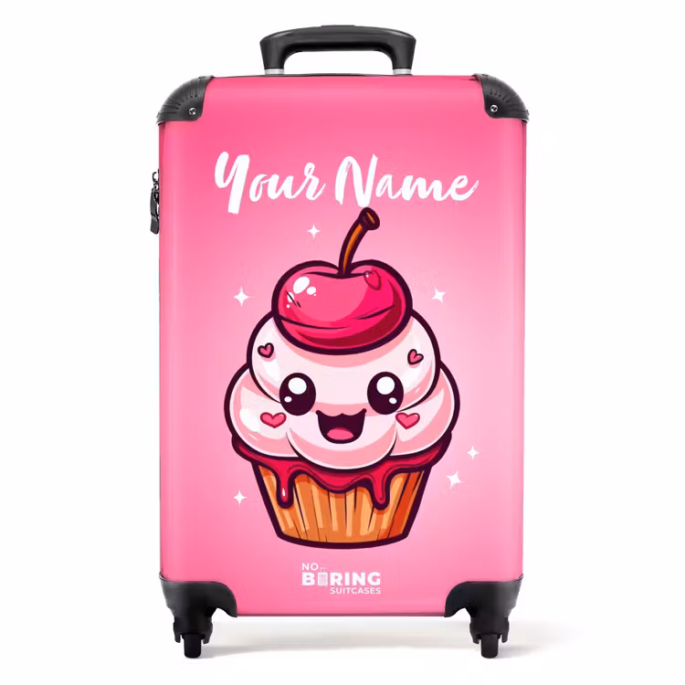 Suitcase with name - Carrie cupcake — 1