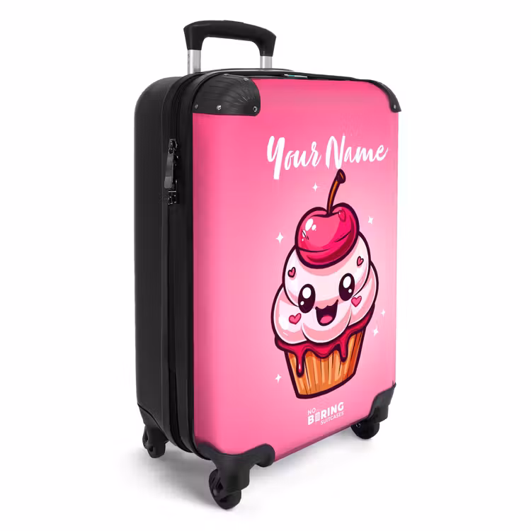 Suitcase with name - Carrie cupcake — 2