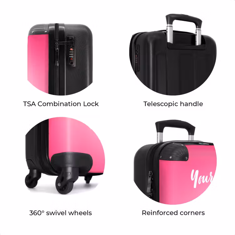 Suitcase with name - Carrie cupcake — 8
