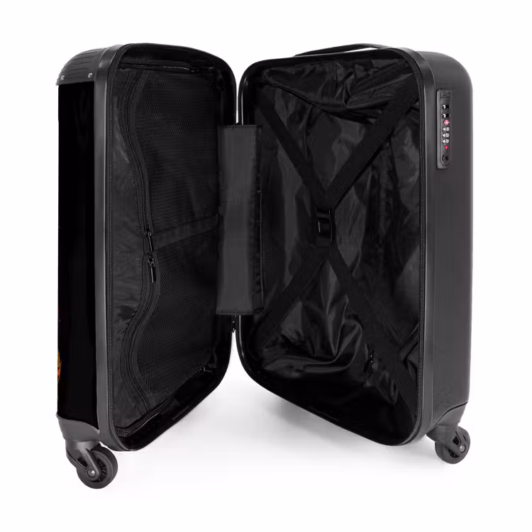 Suitcase with name - Colorful Lion in Graffiti Style — 5