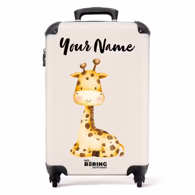 Suitcase with name - Gigi Giraffe — 1