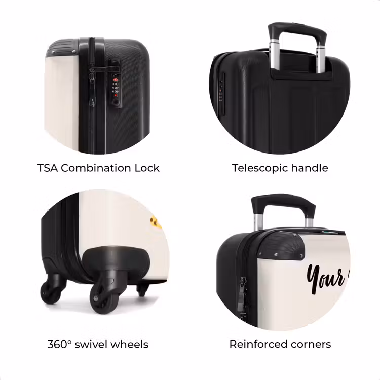 Suitcase with name - Gigi Giraffe — 8