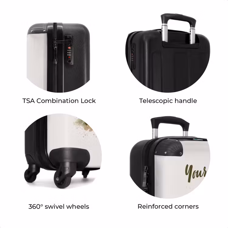 Suitcase with name - Kris frog — 8