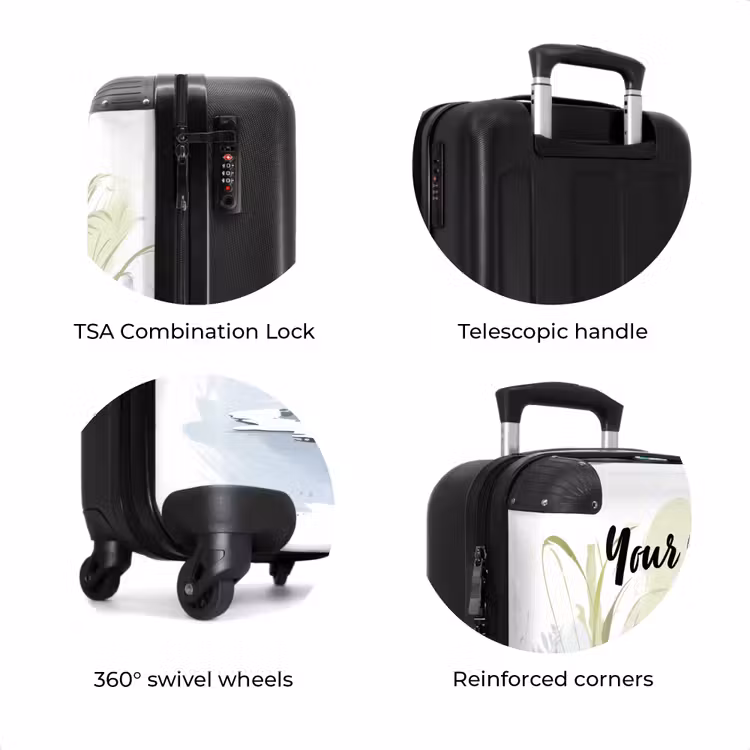 Suitcase with name - Lenny lion — 8