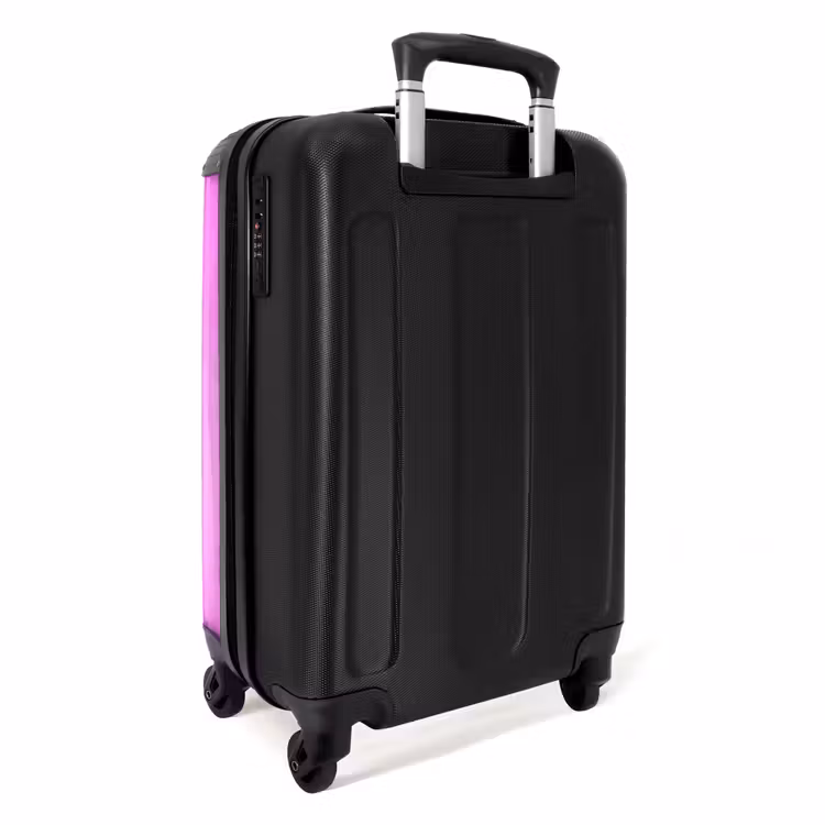 Suitcase with name - Melting swirls — 4
