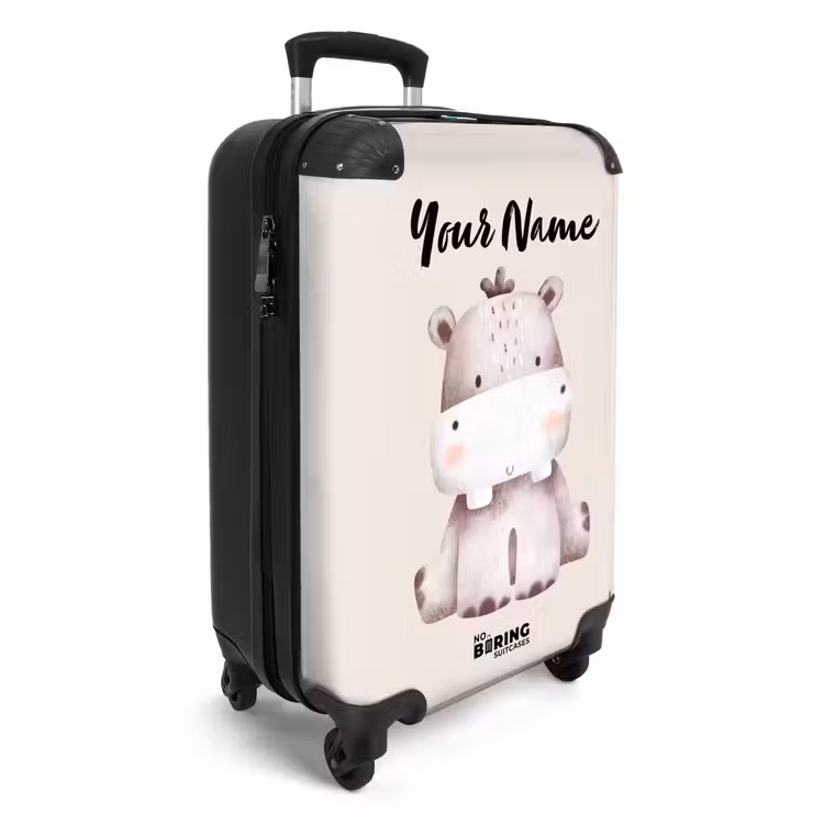 Suitcase with name - Nigel Hippo — 2