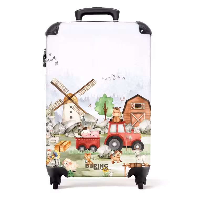 Suitcase with name - Farm experience — 1