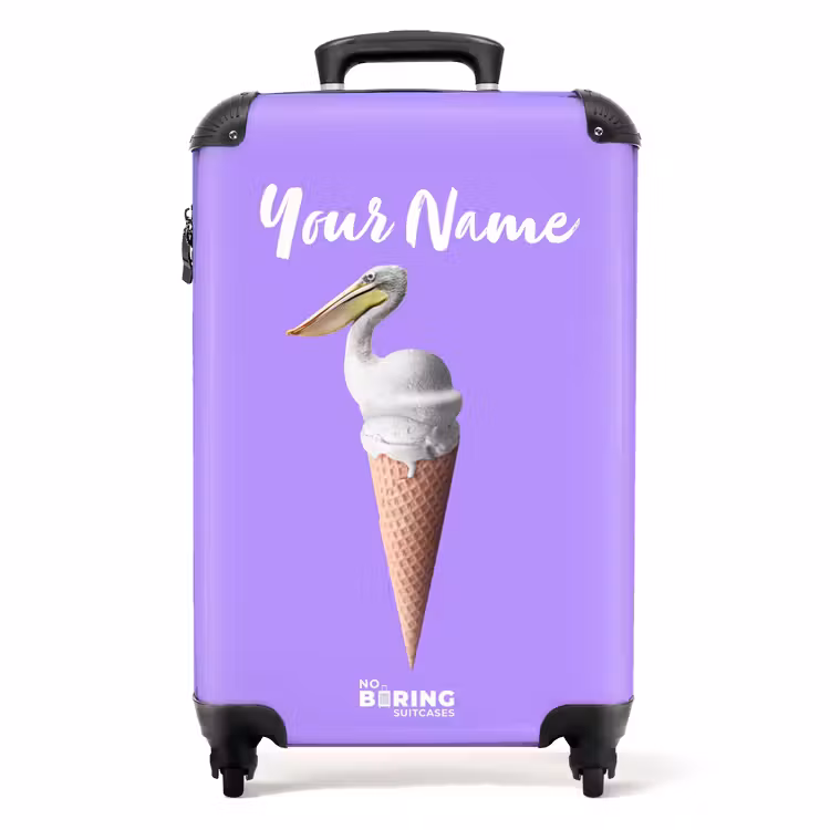 Suitcase with name - Pelican cone — 1