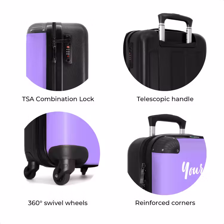 Suitcase with name - Pelican cone — 8