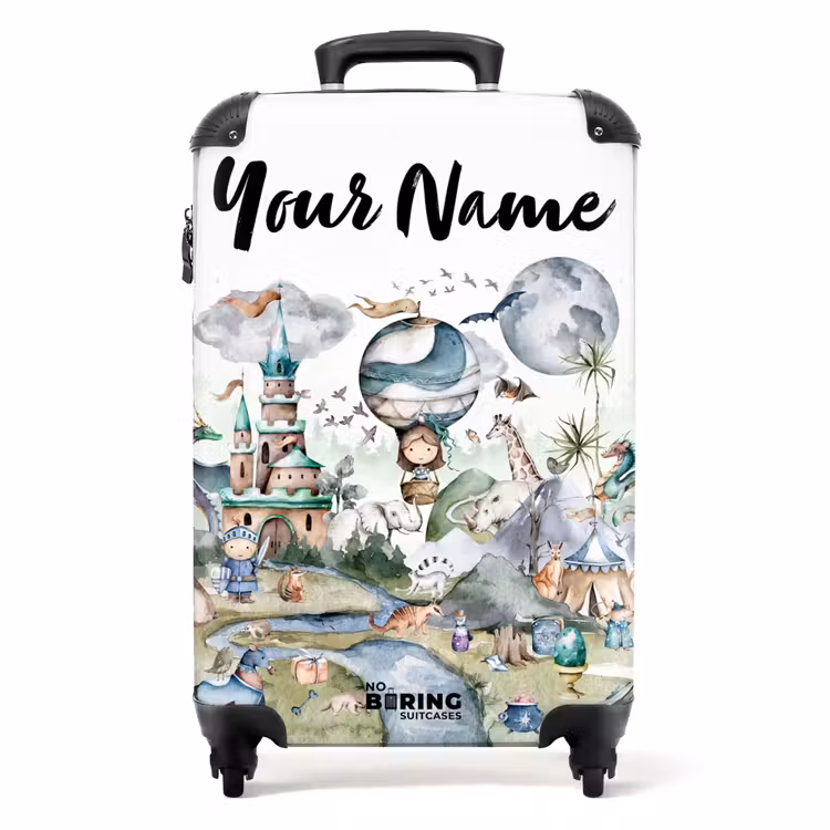 Suitcase with name - Toverland — 1