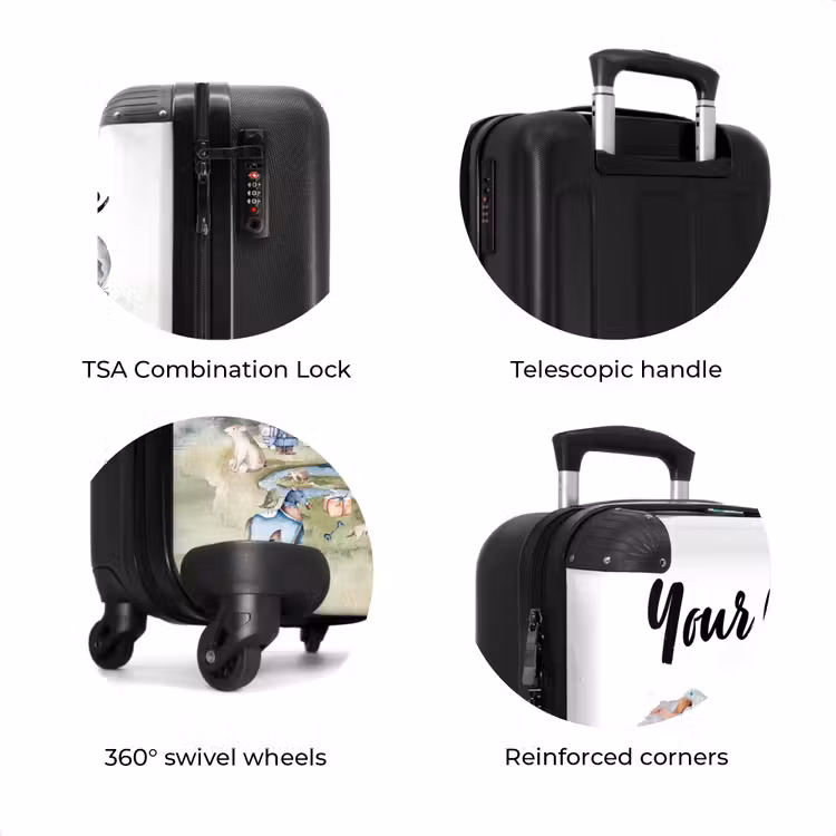 Suitcase with name - Toverland — 8
