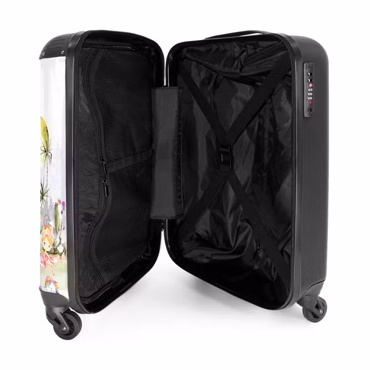 Suitcase with name - Unicorn safari — 5