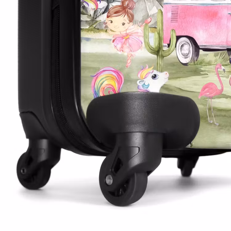 Suitcase with name - Unicorn safari — 7