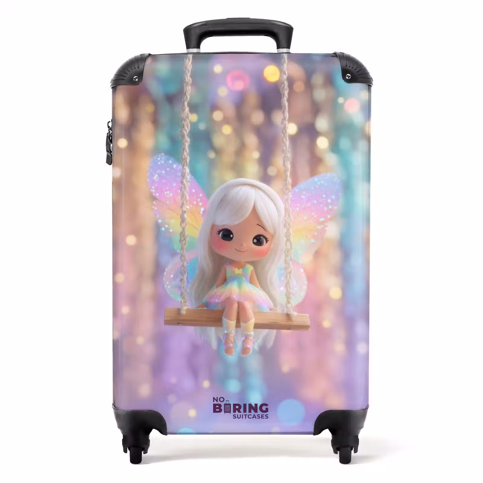 Suitcase - Rocking fairy with wings — 1