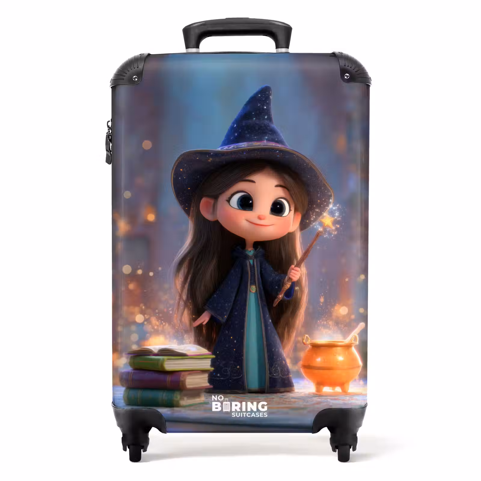 Suitcase - Witch with a magic wand — 1
