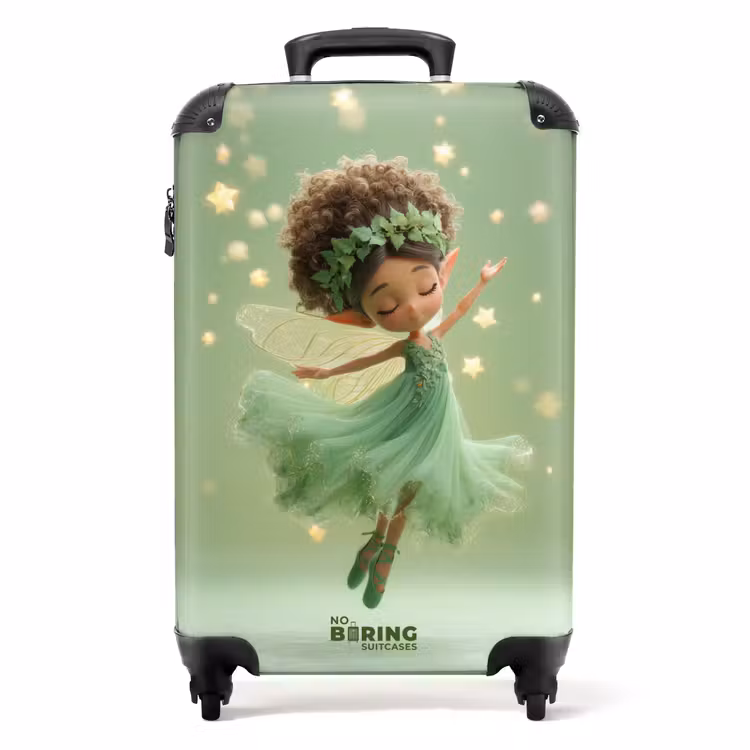 Suitcase - Fairy in a green dress — 1