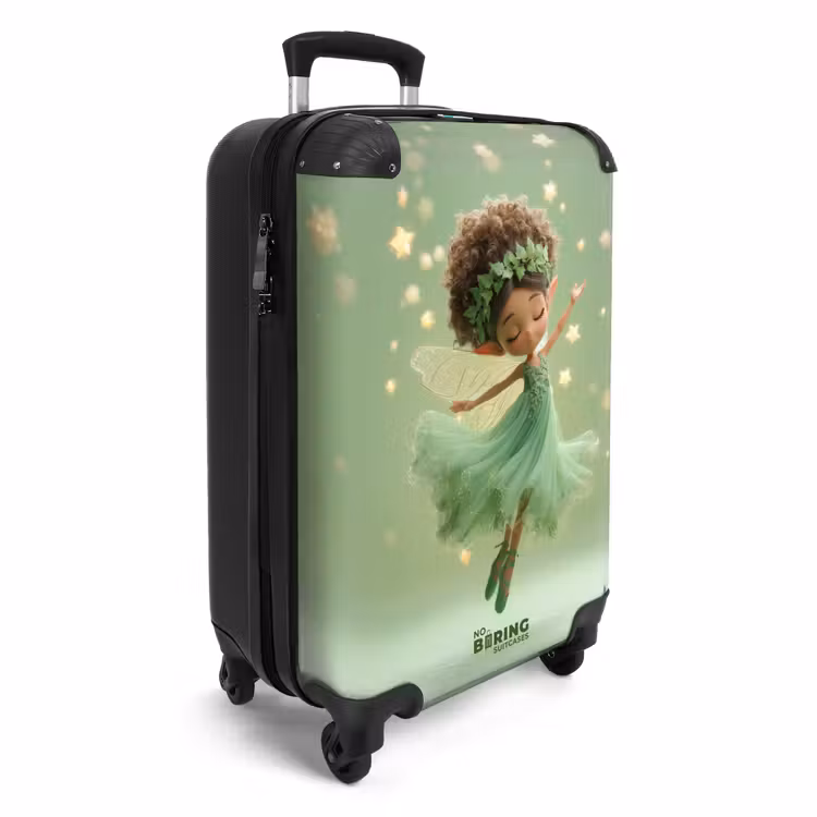 Suitcase - Fairy in a green dress — 2