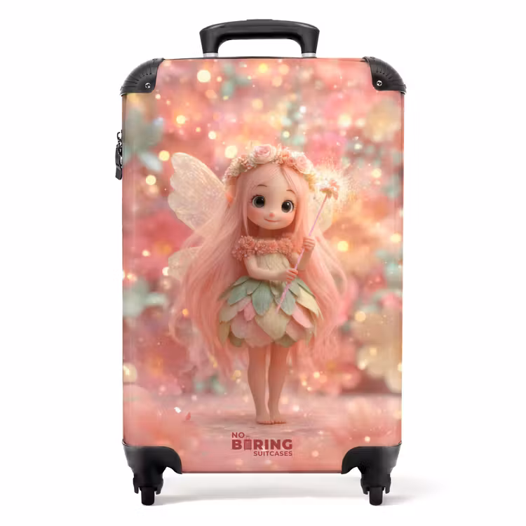 Suitcase - Fairy with a staff and glitter — 1