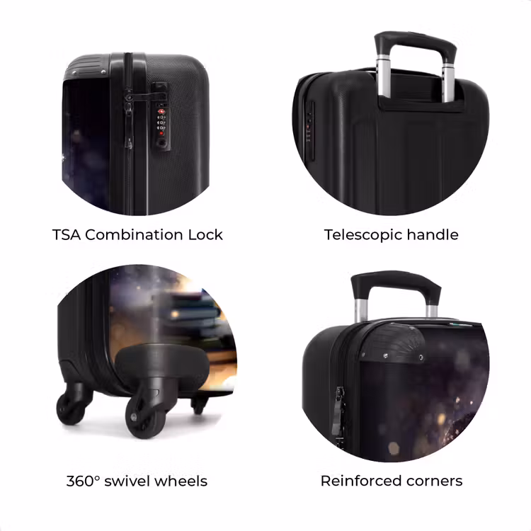 Suitcase - Witch with dark curls — 8