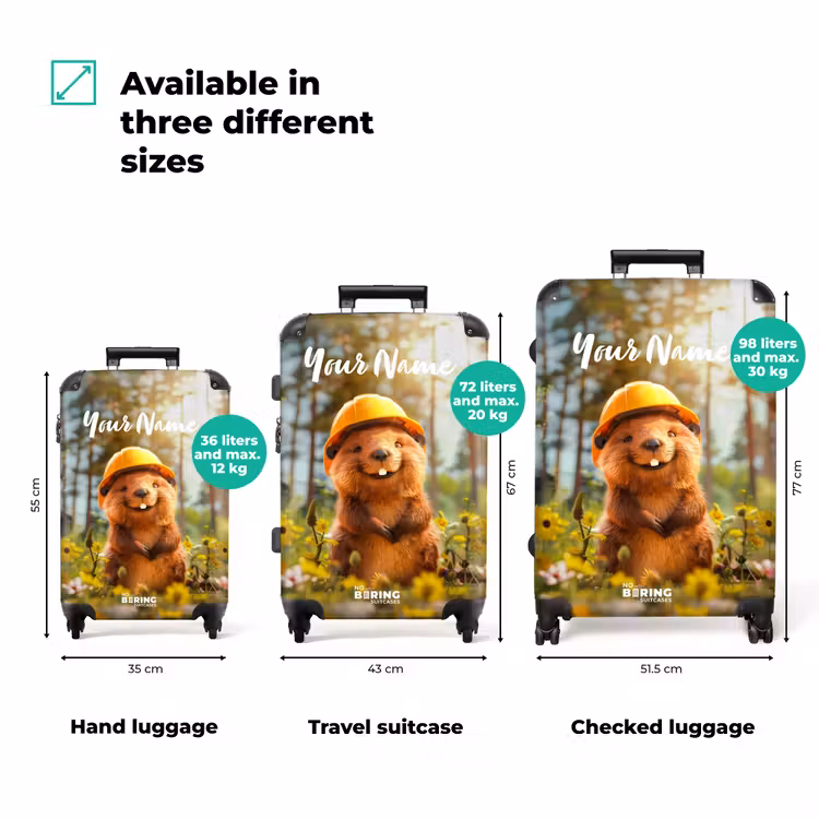 Suitcase with name - Benno Bloembouwer — 3