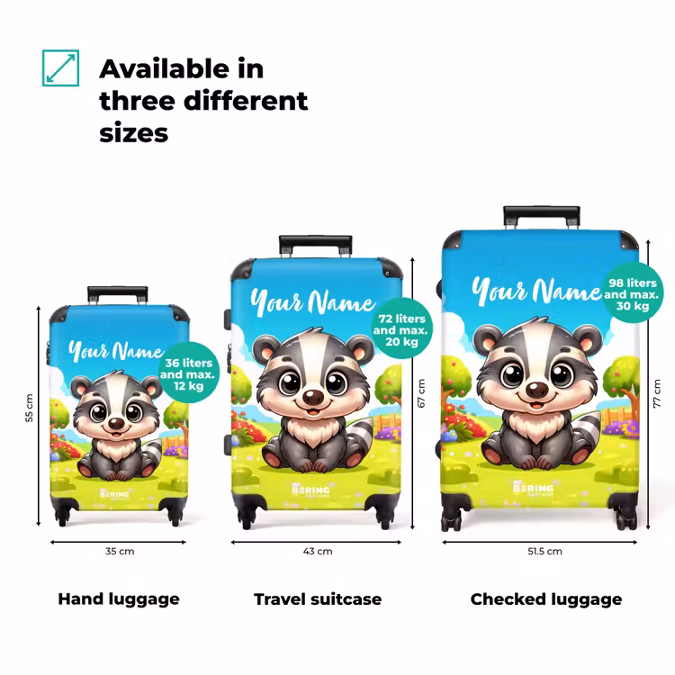 Suitcase with name - Willy Rocker — 3