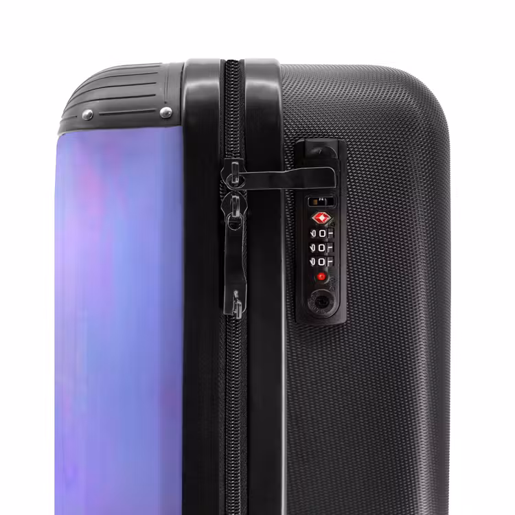 Suitcase - Pink monster on a pastel background — 6