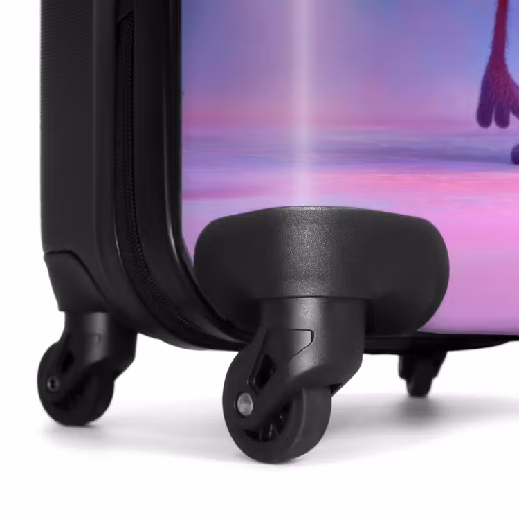Suitcase - Pink monster on a pastel background — 7