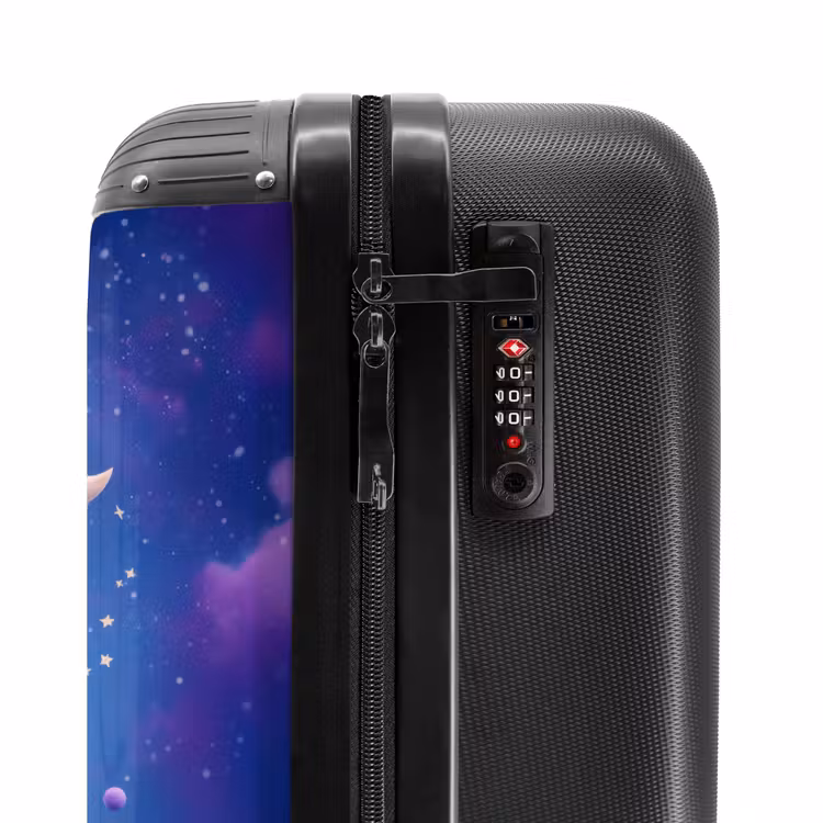 Suitcase - Purple monster in space — 6