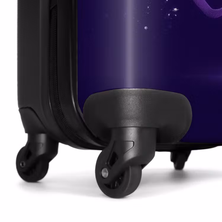 Suitcase - Purple monster in the starry sky — 7
