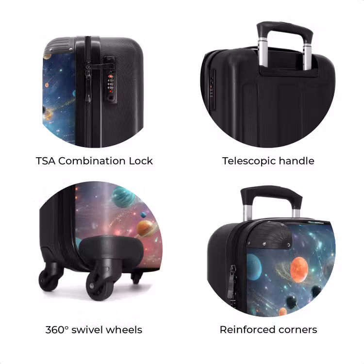 Suitcase - Two aliens in space — 8