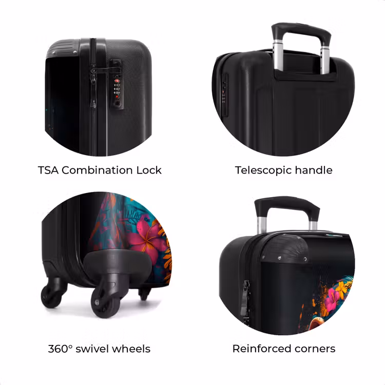 Suitcase - Chimpanzee with Hawaii blouse — 8