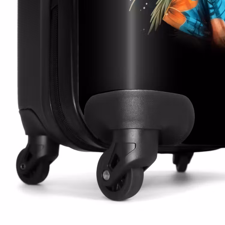 Suitcase - Dog in tropical spheres — 7
