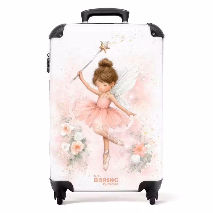 Suitcase - Fairy in a ballet dress on pointe — 1