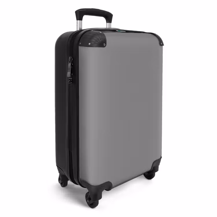 Suitcase - Pink smiley faces on a pink background — 2