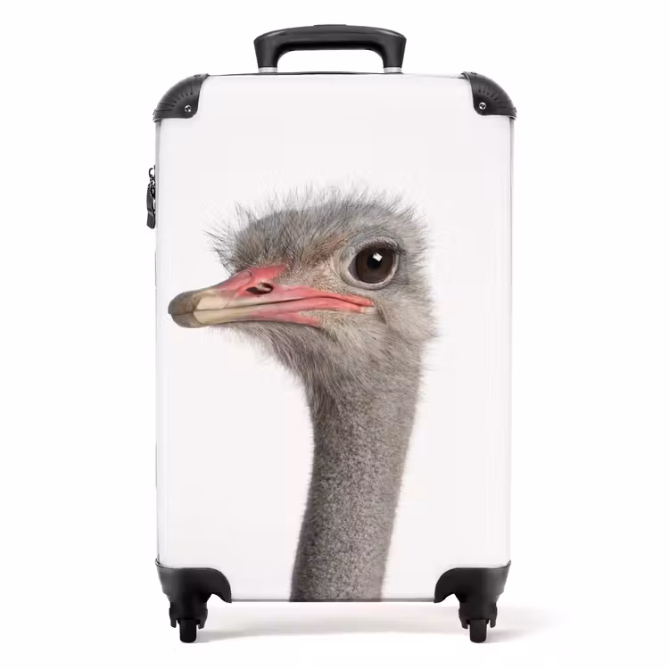 Suitcase - Siebrina Ostrich — 1