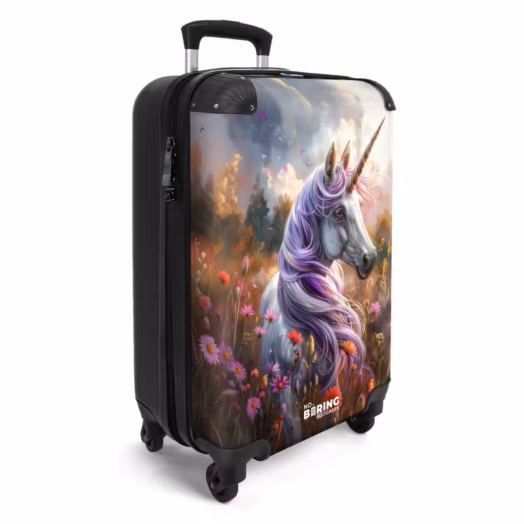 Suitcase - Lavender spring horn — 2