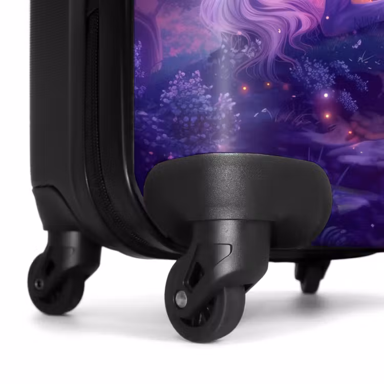 Suitcase - Purple Unicorn in Magical Environment — 6