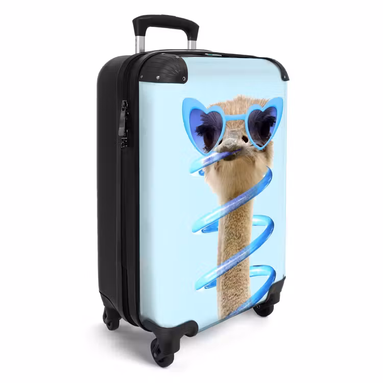 Suitcase - Sierk Ostrich Blue — 2