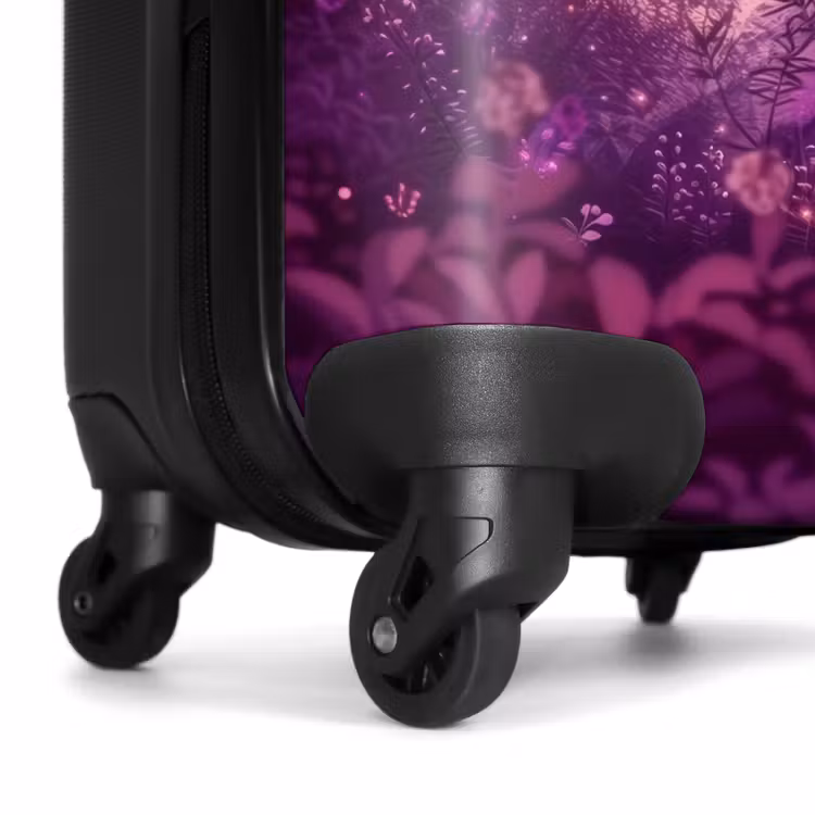 Suitcase - Unicorn Surrounded by Purple Nature — 6